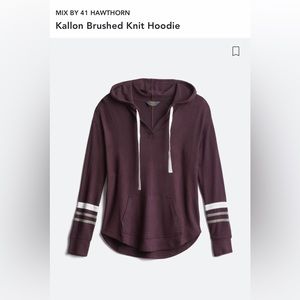 Mix by 41 Hawthorn Kallon Brushed Knit Hoodie